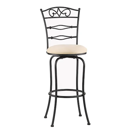 24" Counter Height Aurora Swivel Stool